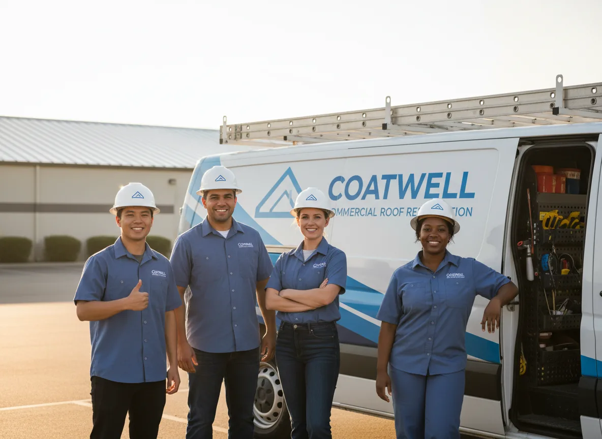 Commercial roof coating company in Greenwood, MO
